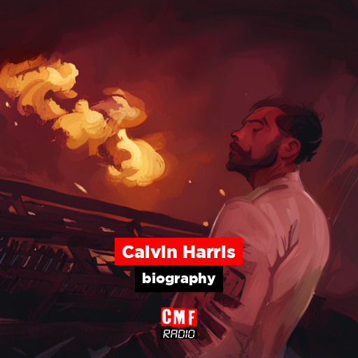 Calvin Harris biography AI generated artwork