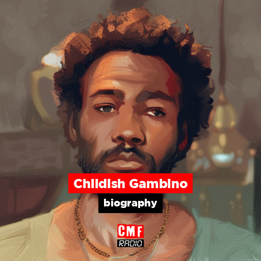 Childish Gambino biography AI generated artwork