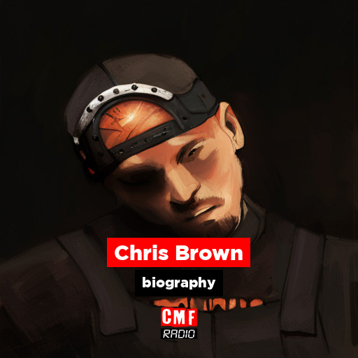 Chris Brown biography AI generated artwork