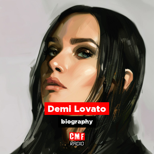Demi Lovato biography AI generated artwork