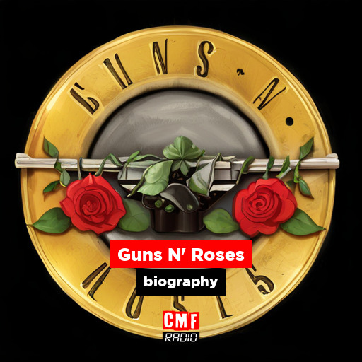 Guns N Roses biography AI generated artwork