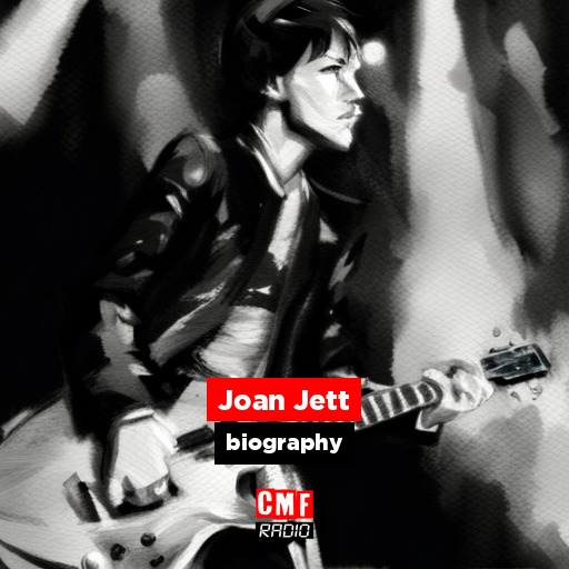 Joan Jett biography AI generated artwork