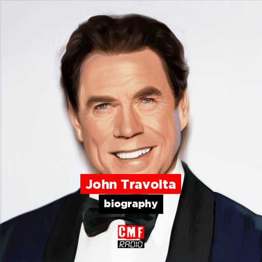 John Travolta biography AI generated artwork