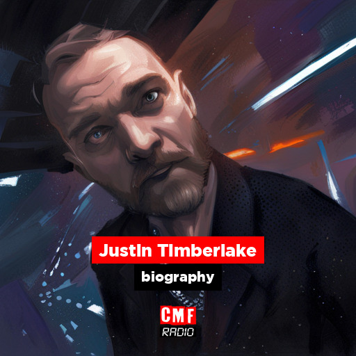 Justin Timberlake biography AI generated artwork