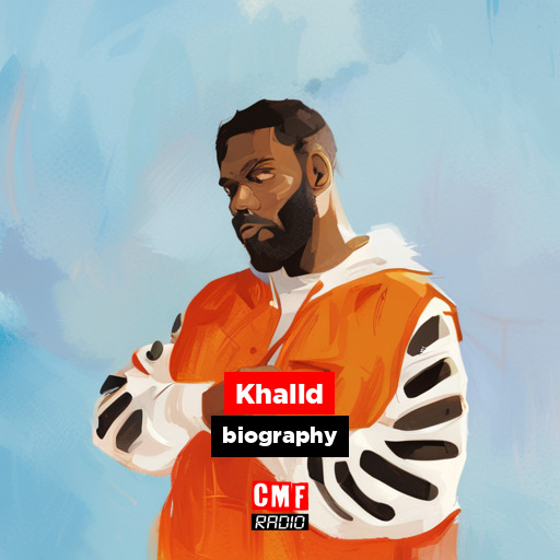 Khalid biography AI generated artwork