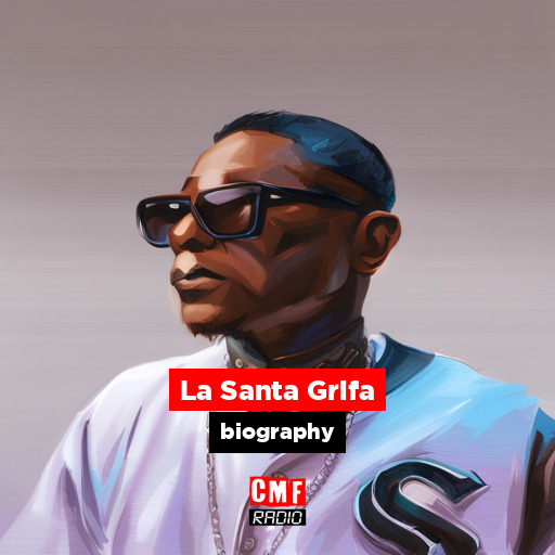 La Santa Grifa biography AI generated artwork
