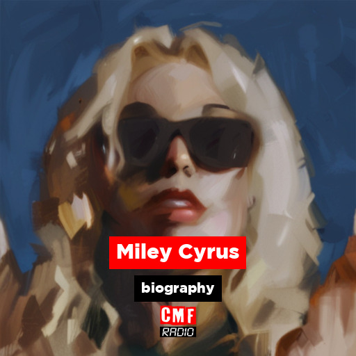Miley Cyrus biography AI generated artwork