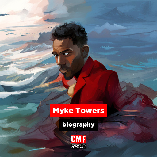 Myke Towers biography AI generated artwork