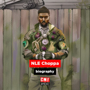 NLE Choppa biography AI generated artwork