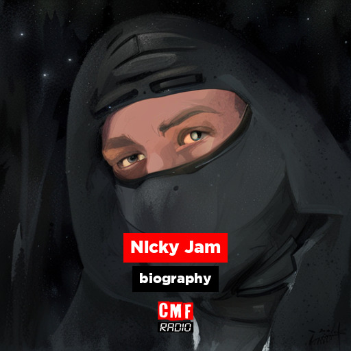 Nicky Jam biography AI generated artwork