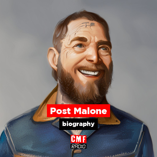 Post Malone biography AI generated artwork