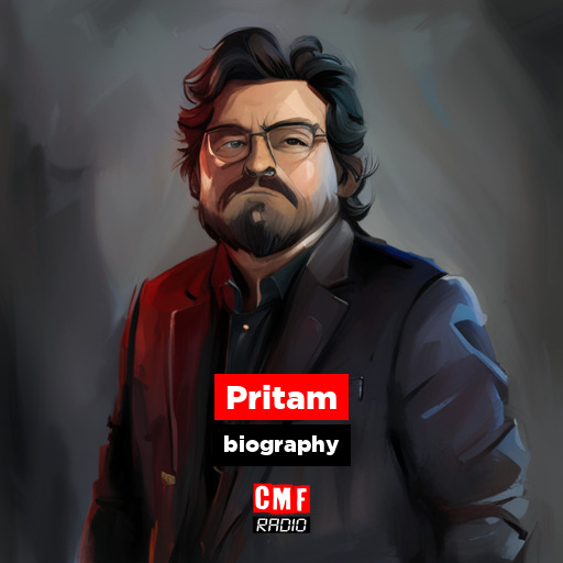 Pritam biography AI generated artwork