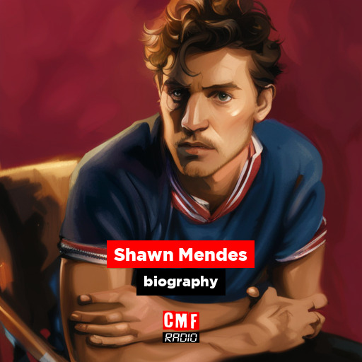 Shawn Mendes biography AI generated artwork