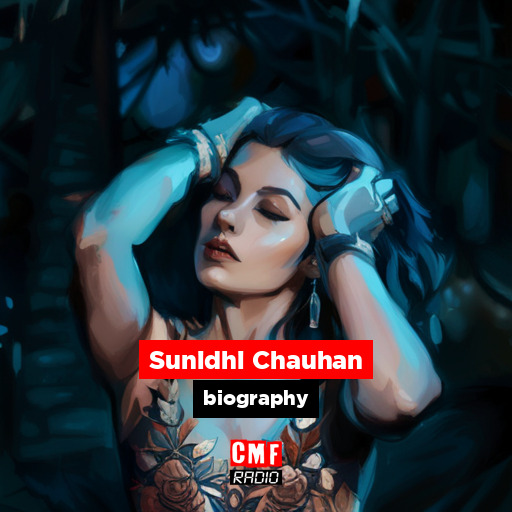 Sunidhi Chauhan biography AI generated artwork