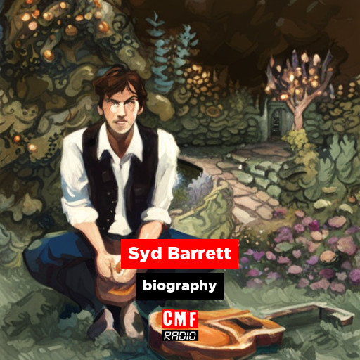 Syd Barrett biography AI generated artwork