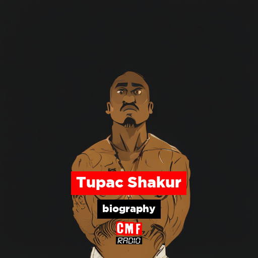 Tupac Shakur biography AI generated artwork
