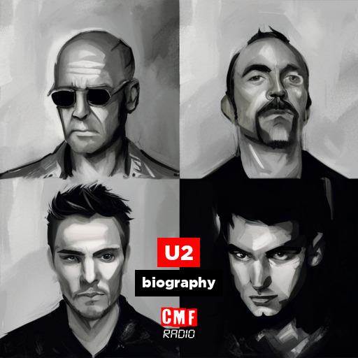 U2 biography AI generated artwork