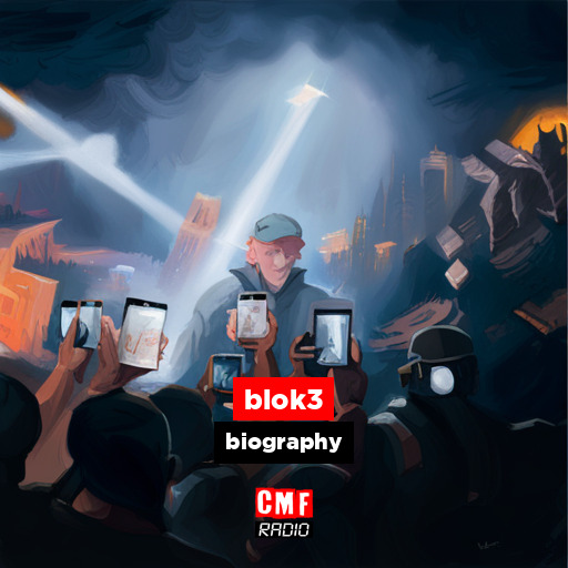 blok3 biography AI generated artwork
