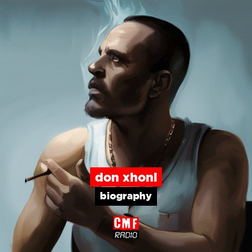 don xhoni biography AI generated artwork