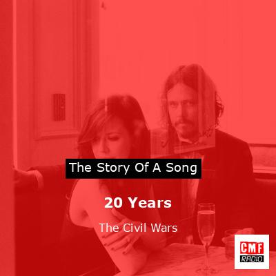 final cover 20 Years The Civil Wars