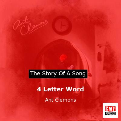 final cover 4 Letter Word Ant Clemons