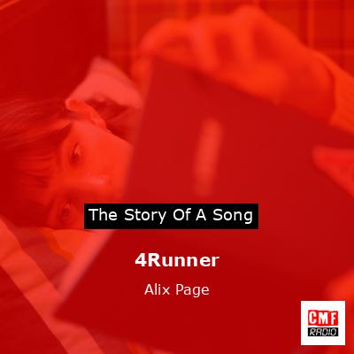 4Runner – Alix Page