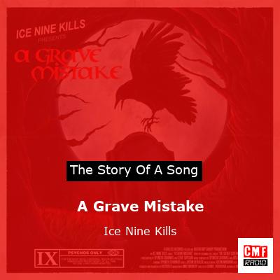 final cover A Grave Mistake Ice Nine Kills