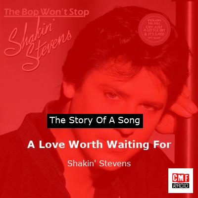 final cover A Love Worth Waiting For Shakin Stevens