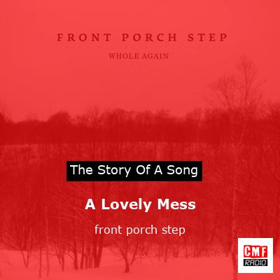 A Lovely Mess – front porch step