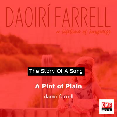 A Pint of Plain – daoirí farrell