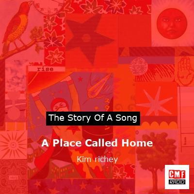 final cover A Place Called Home Kim richey