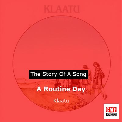 final cover A Routine Day Klaatu