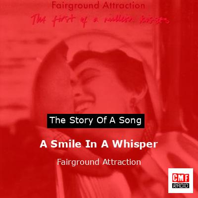 final cover A Smile In A Whisper Fairground Attraction