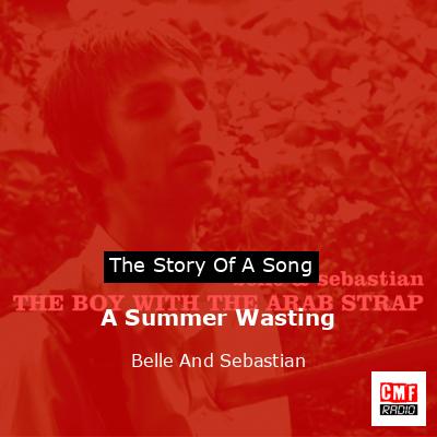 final cover A Summer Wasting Belle And Sebastian