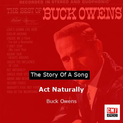 final cover Act Naturally Buck Owens