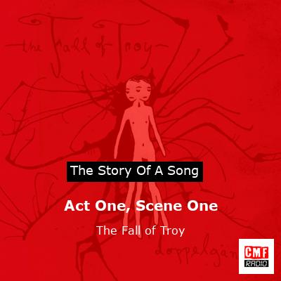 final cover Act One Scene One The Fall of Troy