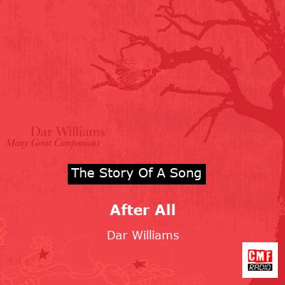 After All – Dar Williams