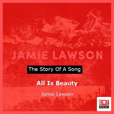 final cover All Is Beauty Jamie Lawson