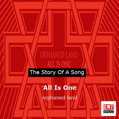 All Is One – orphaned land