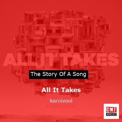 All It Takes – karnivool