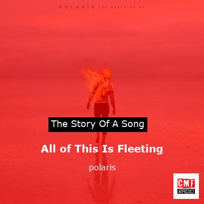 All of This Is Fleeting – polaris