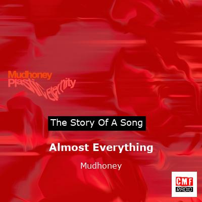 final cover Almost Everything Mudhoney