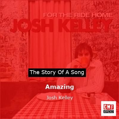 final cover Amazing Josh Kelley