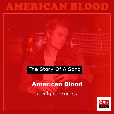 final cover American Blood dead poet society