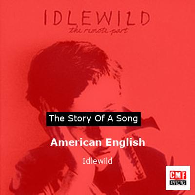 final cover American English Idlewild