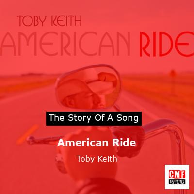 final cover American Ride Toby Keith