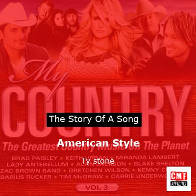American Style – Ty stone