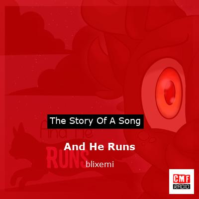 final cover And He Runs blixemi