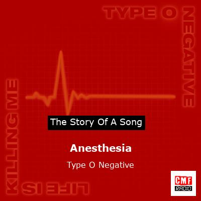 final cover Anesthesia Type O Negative