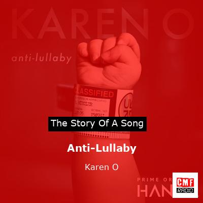 Anti-Lullaby – Karen O